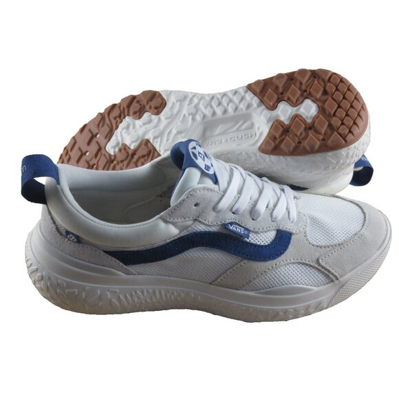 Vans Men's MTE UltraRange Neo Vr3 Trail Shoes Blanc De Blanc Navy Size 10 NEW - Picture 2 of 7